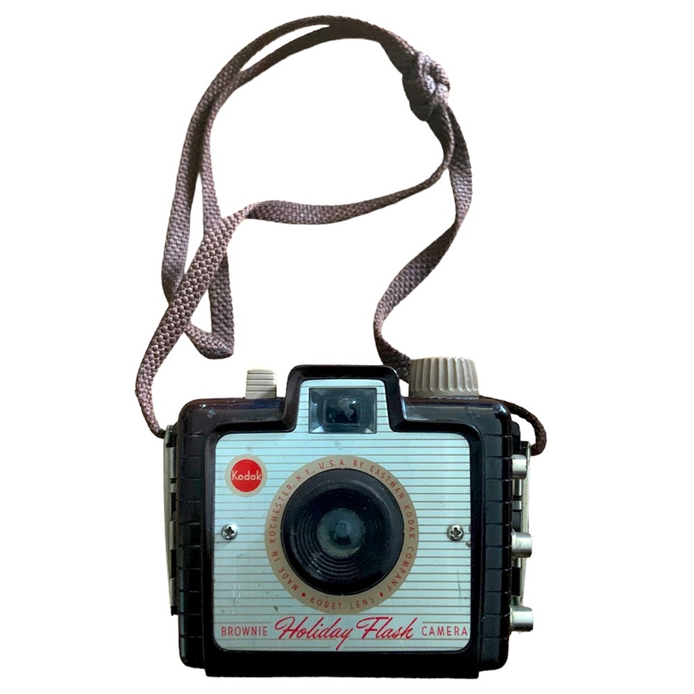 Kodak Holiday Flash Brownie Camera takes 127 Film.For collector showcasing.